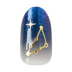 Kiss Voguish Fantasy Holiday Press On Glue Nails - Merry Magic official pack
