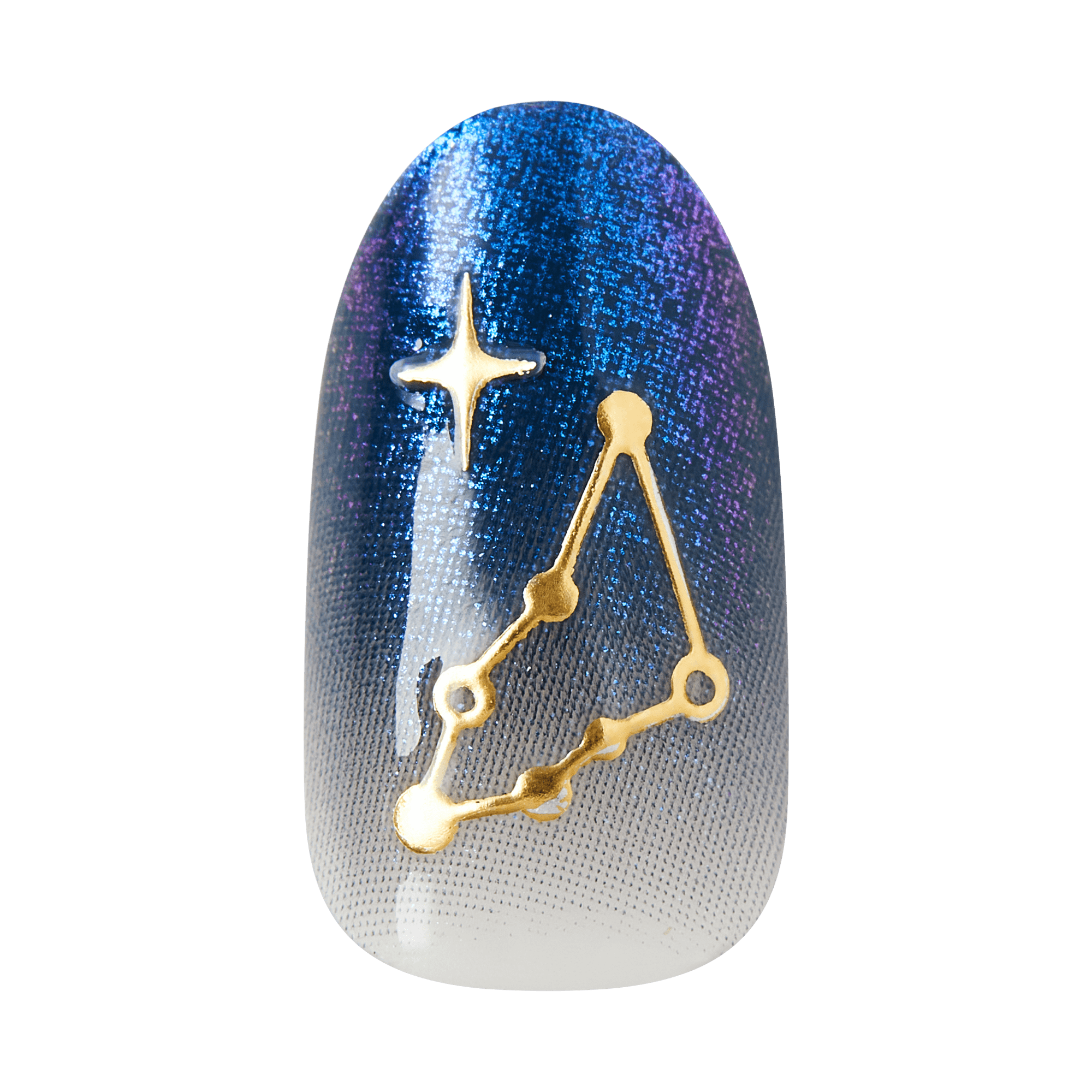 Kiss Voguish Fantasy Holiday Press On Glue Nails - Merry Magic official pack