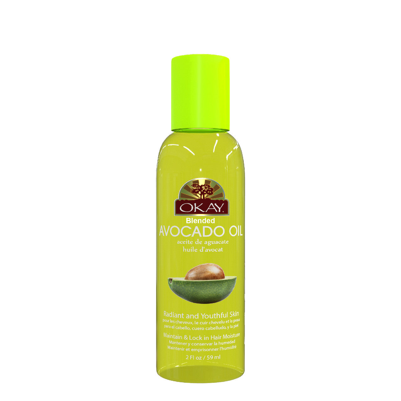 Okay Natrual Avacodo Oil 2oz