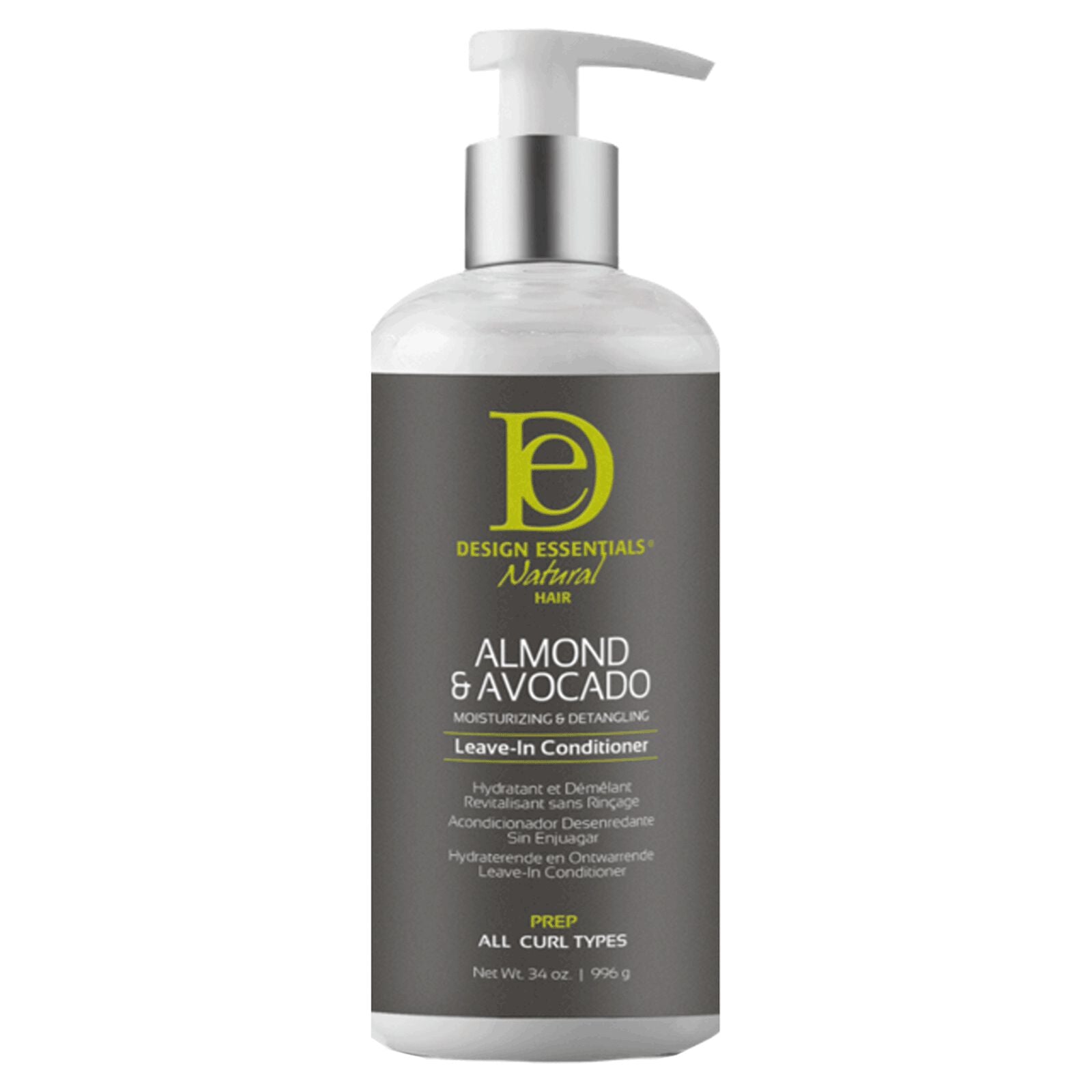 DE Leave In Conditioner Almond&Avocado 34 Oz