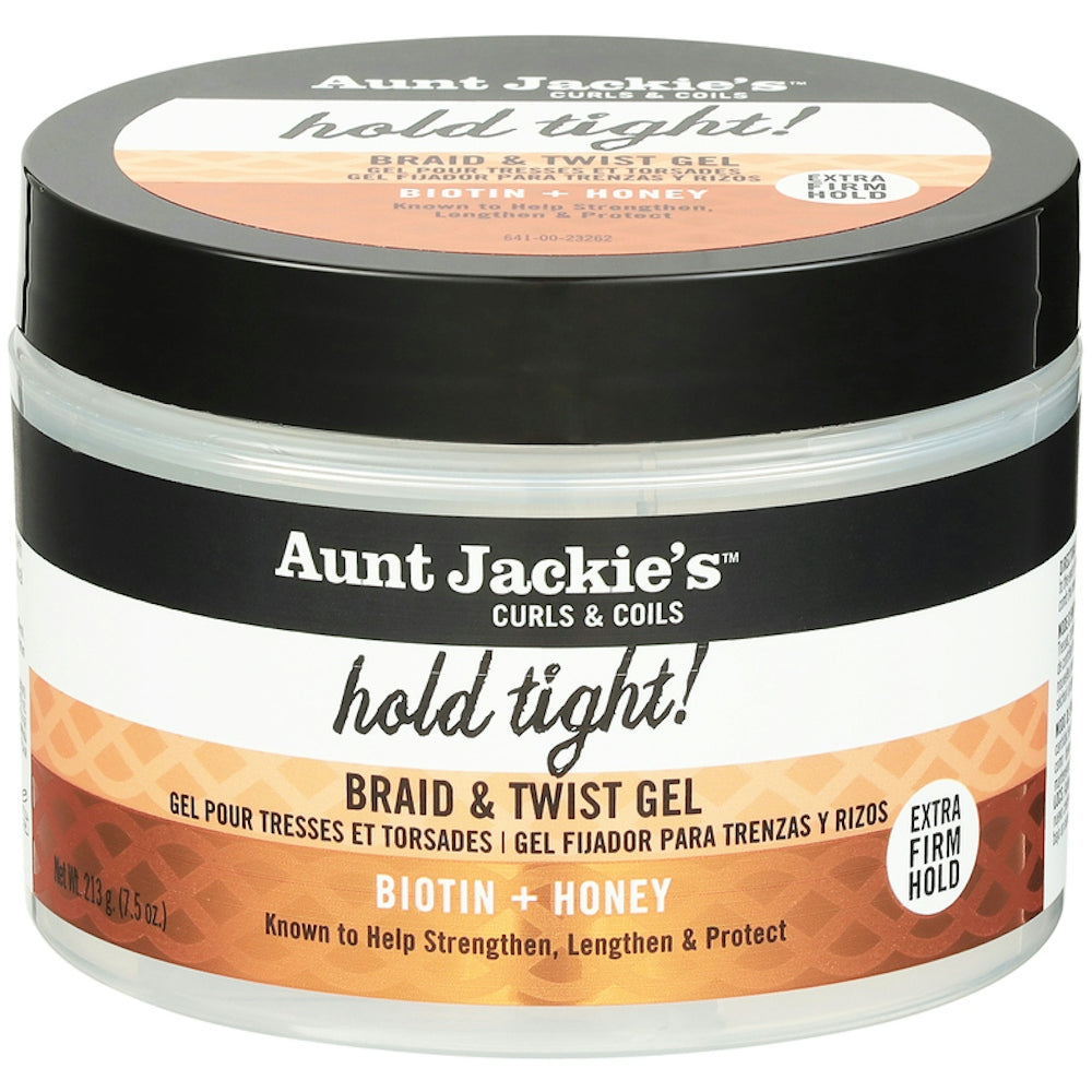 Auntvjackies Hold Tight Braid & Twist Gel 7.5 Oz
