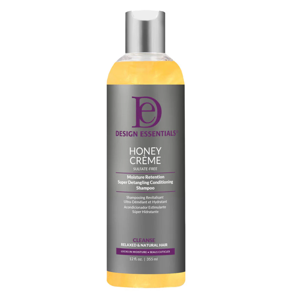 Design Essentials Honey Creme Super Detangling Conditioning Shampoo 12 Oz *