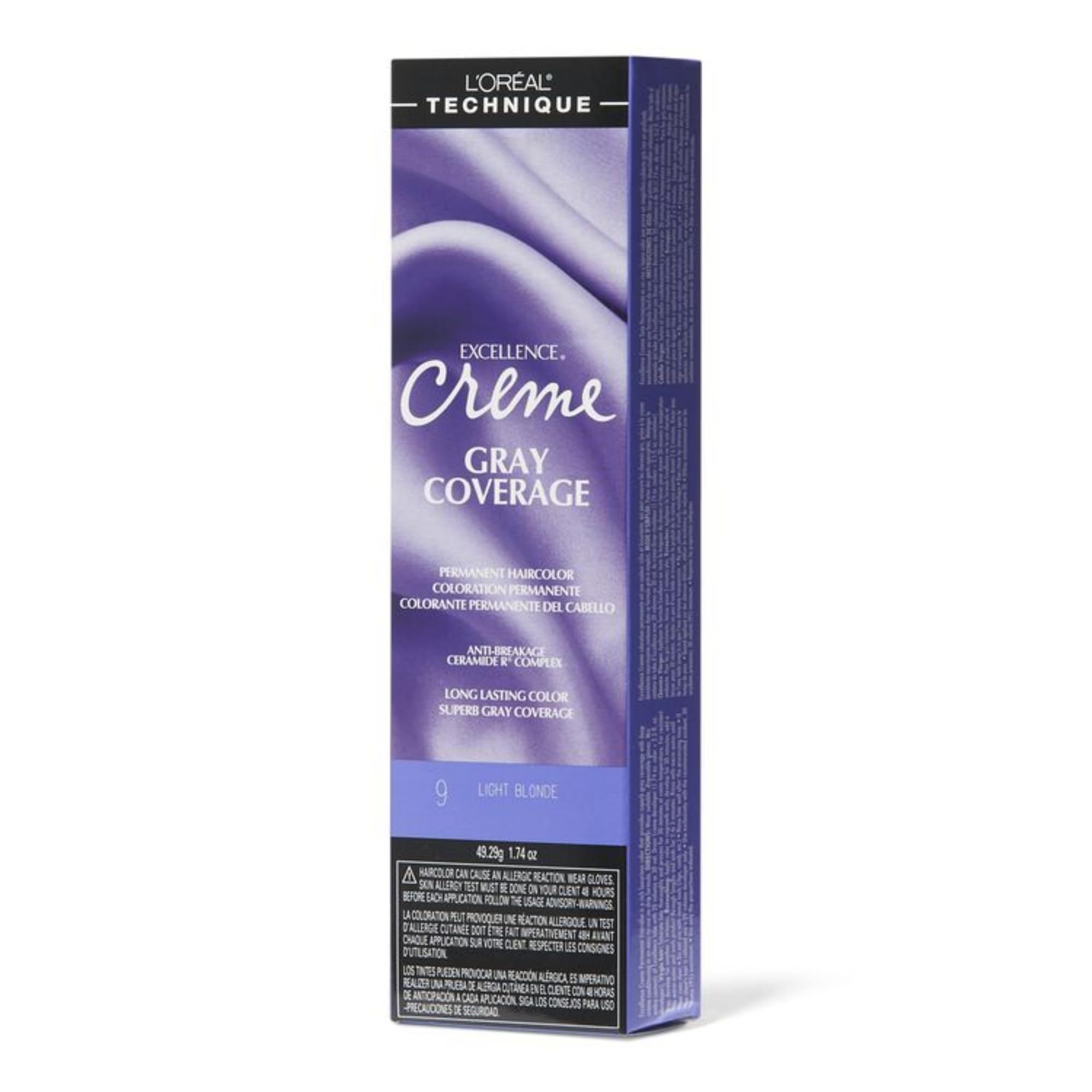 Loreal Excellence Creme Gray Coverage Lightest Blonde 9