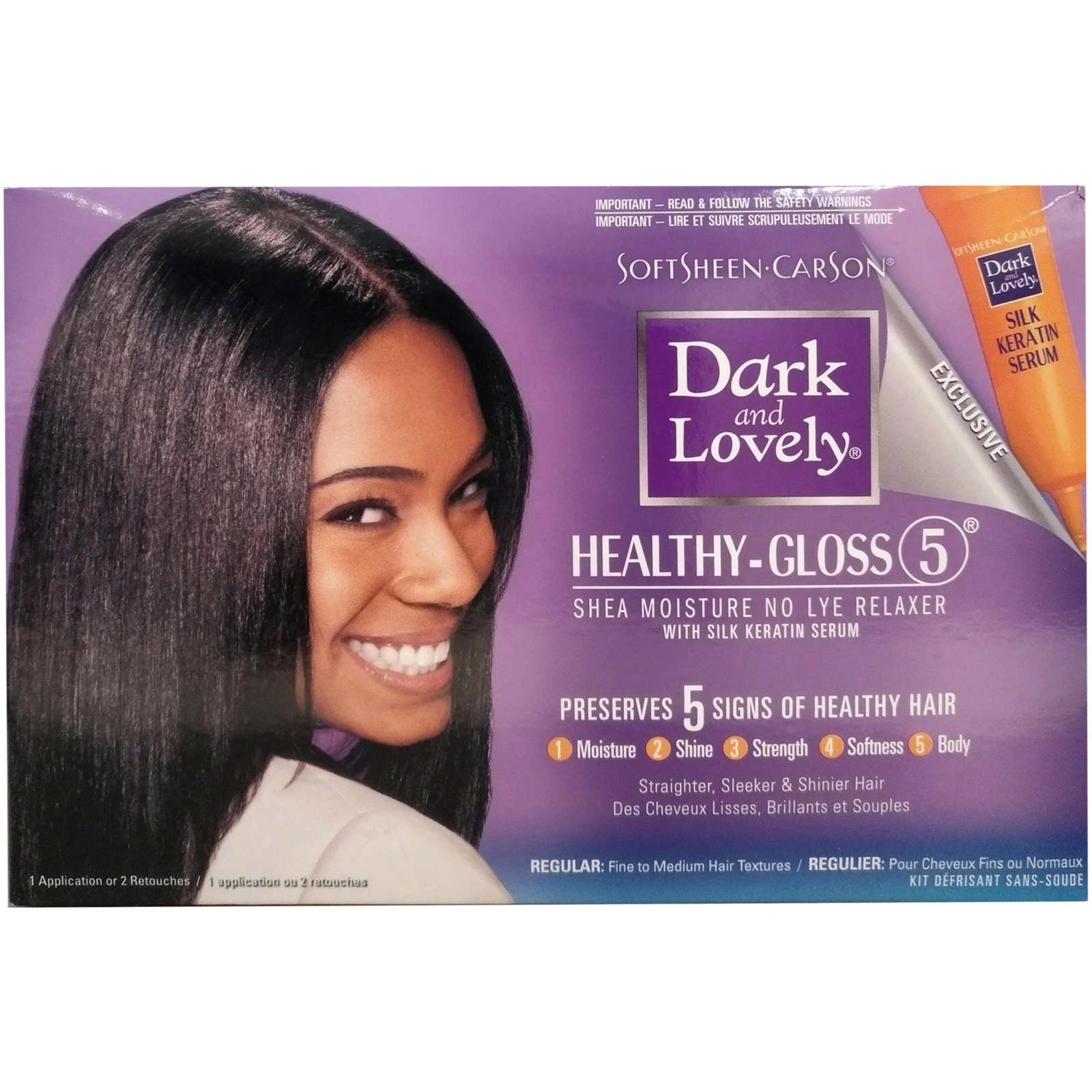 Dark & Lovely Silkening Relaxer Super