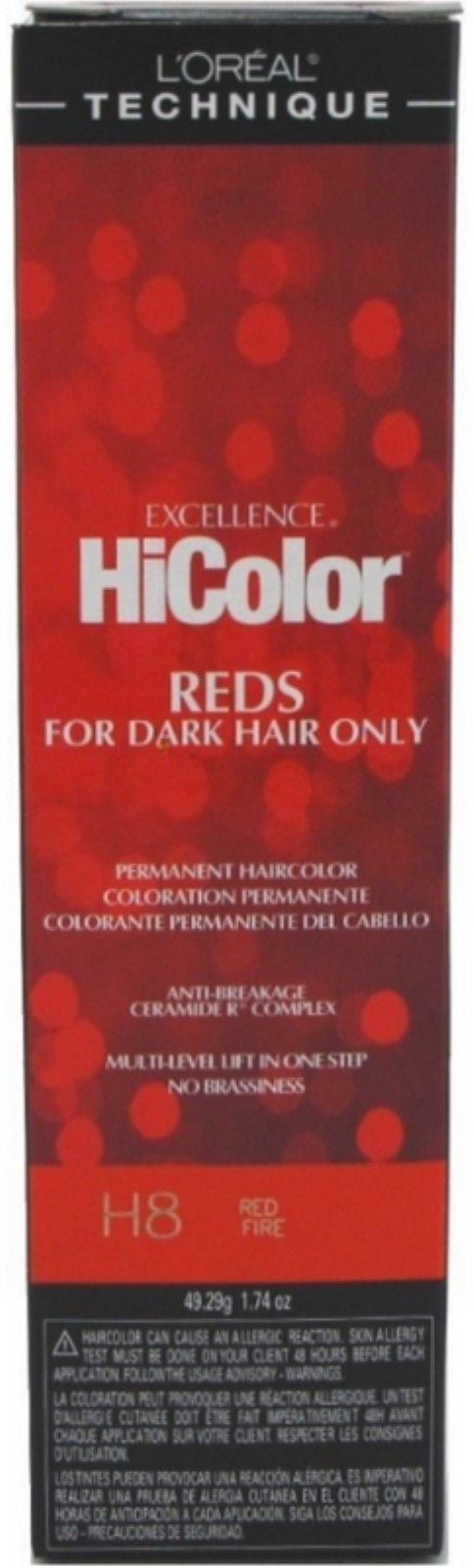 Loreal Hi Color Red H8