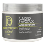 Design Essentials Natural Almond & Avocado Curl Stretching Creme 16 Oz *