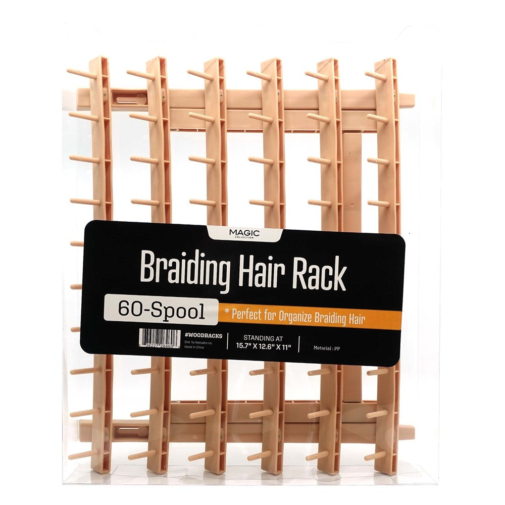 Pink Braiding Rack