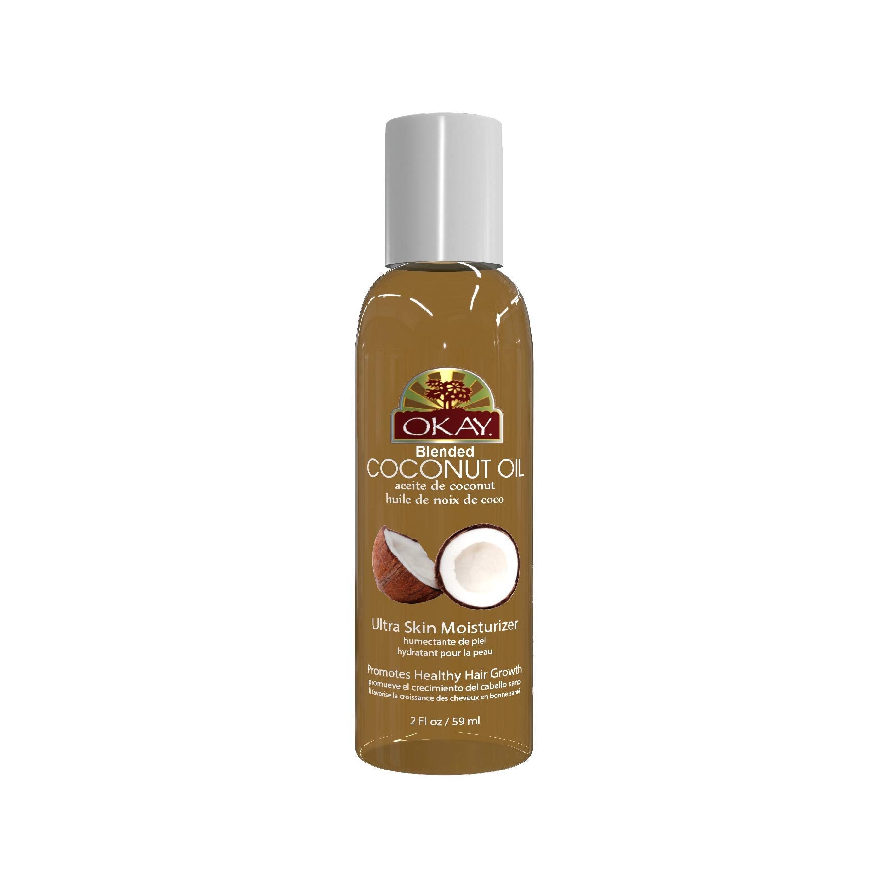 Okay Natrual Coconut Oil Oil 2oz