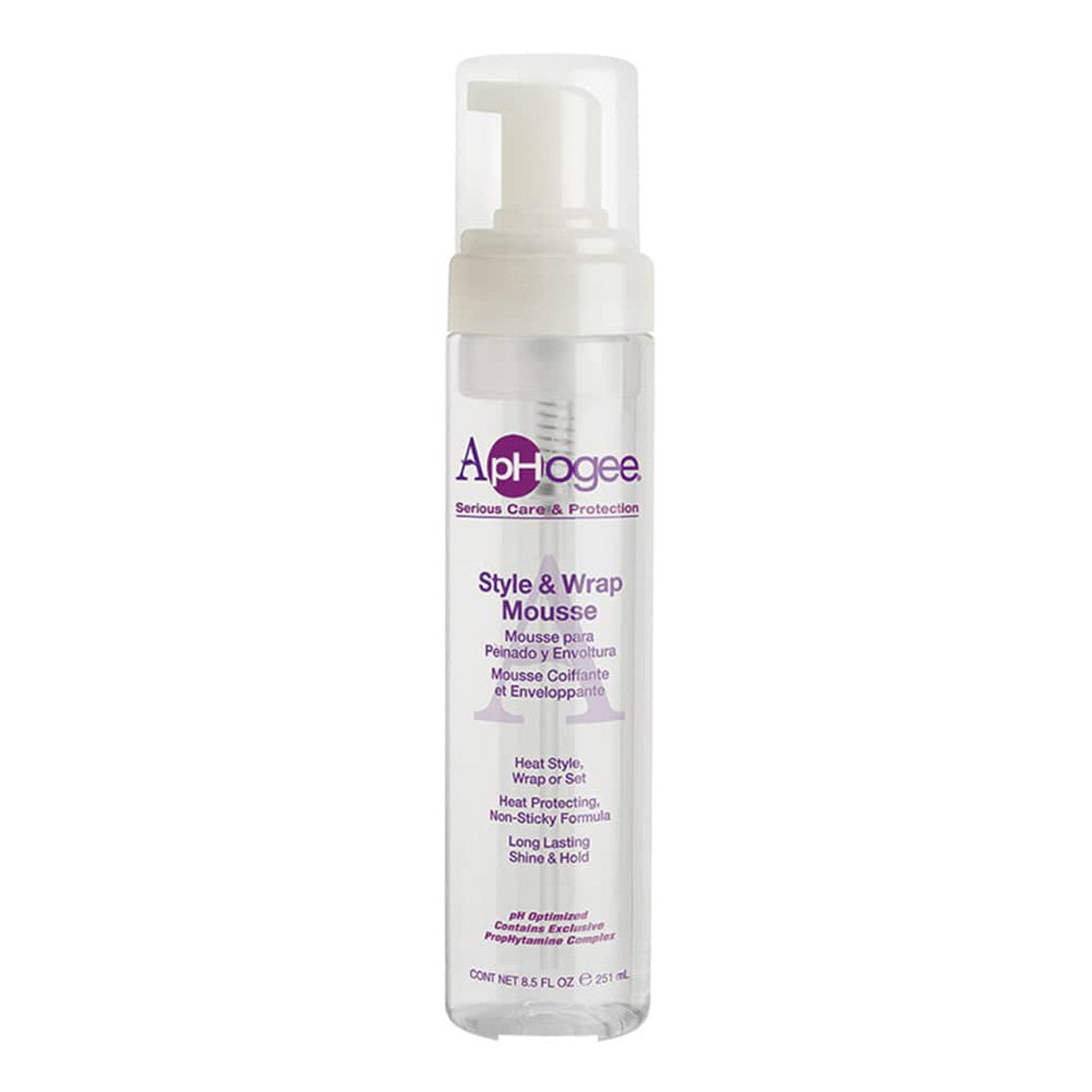 Aphogee Style N Wrap Mousse 8.5 Oz *