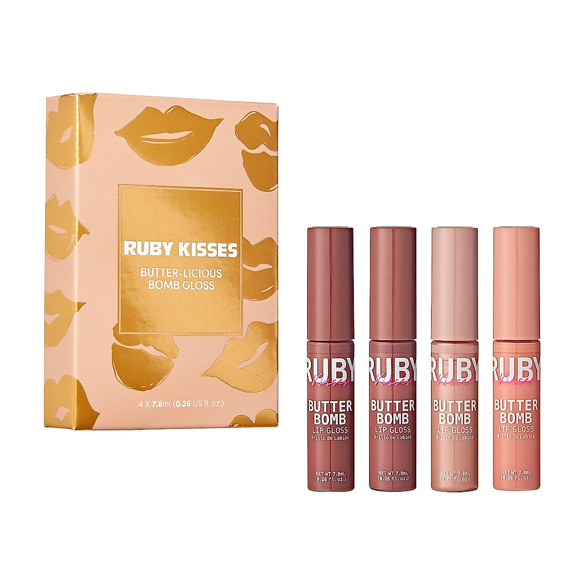 Ruby Kisses Butter Bomb Gloss Nude