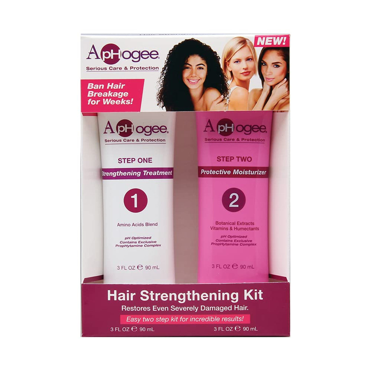 Aphogee Hair Strengthening Kit Restores Even Severrly Damaged Hair