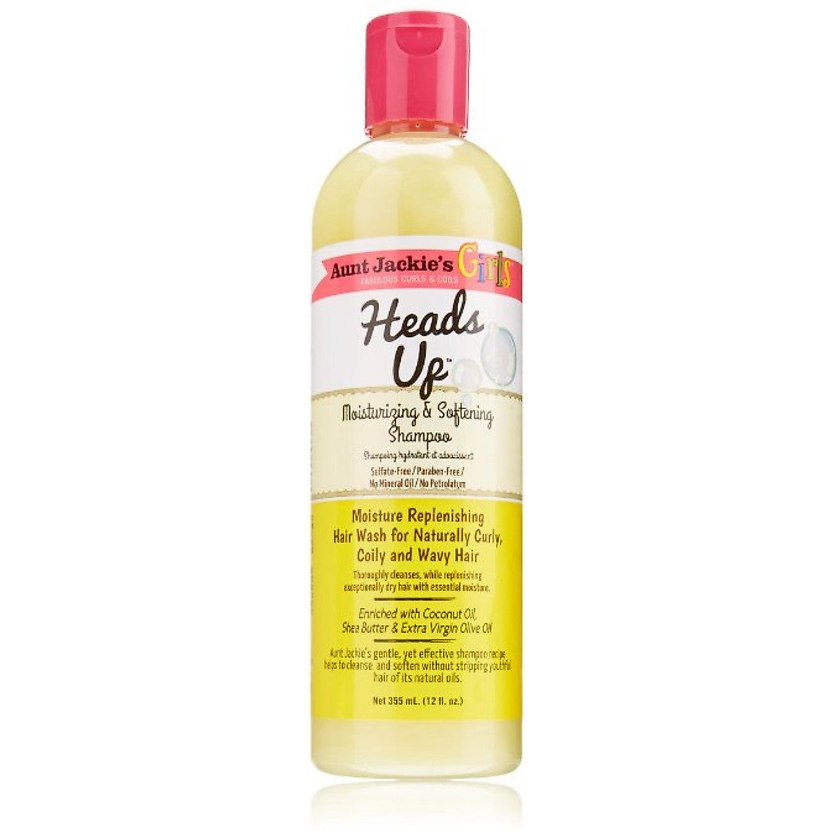 Aunt Jackies Kids Softening Shampoo 12oz