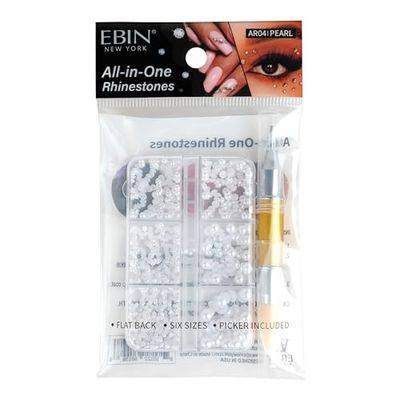 Ebin All In One Rhinestones Pearl