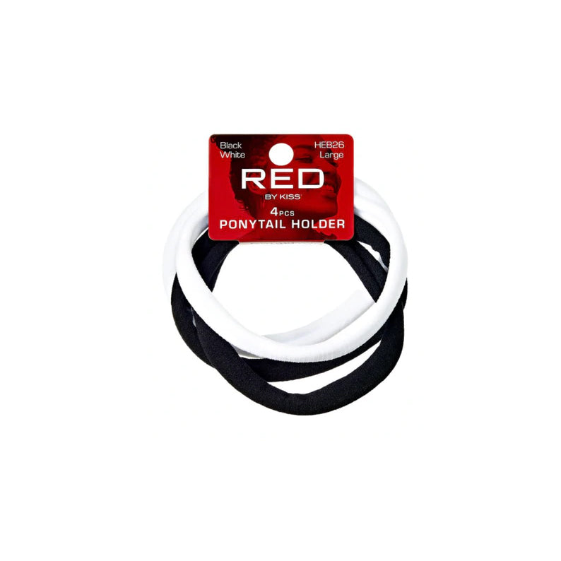 Red By Kiss Ponytail Holder Large HEB26