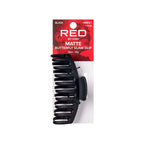 Red Matte Butterfly Claw Clip Large