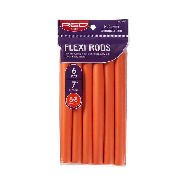 Red By Kiss Flexi Rods 5/8" HRF06
