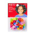 RED Butterfly Clips 30pc