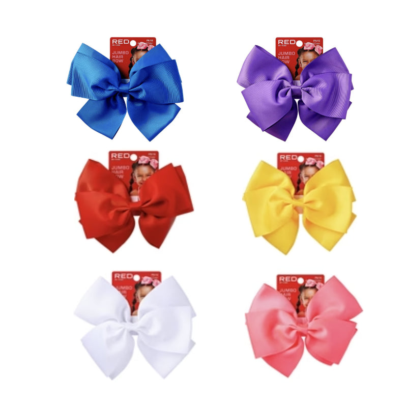 Red Pn16 Jumbo Hair Bow