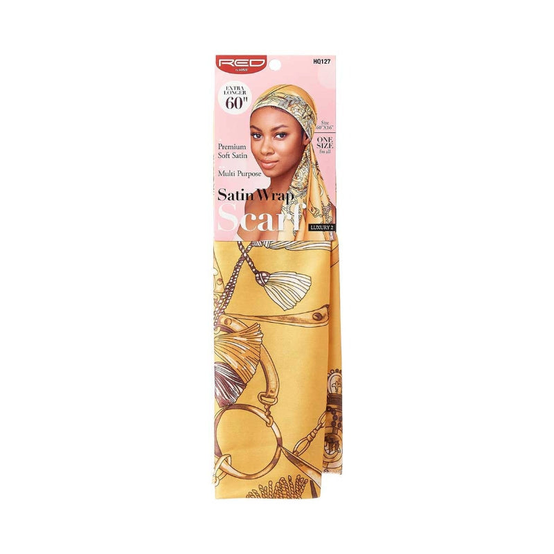 Red By Kiss Satin Scarf Wrap HQ127