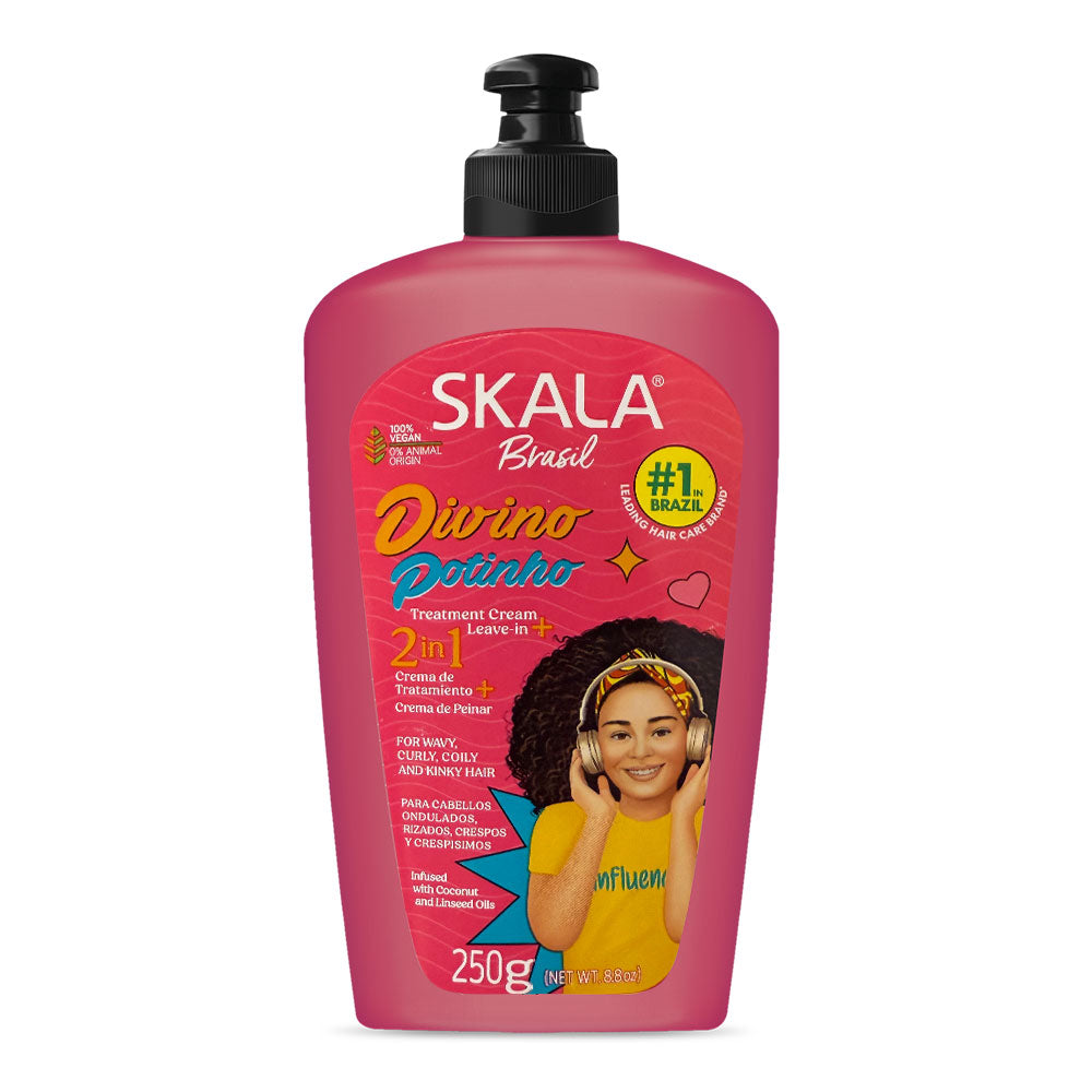Skala Brasil Divino Potinho 2in1 Treatment Cream And Leave-in