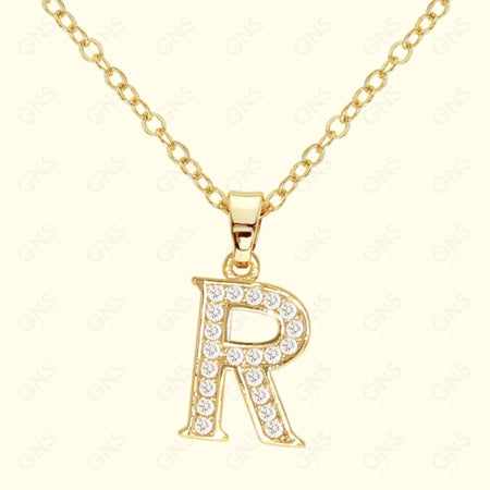 GNS - Initial Necklace Gold