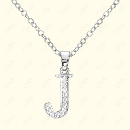 GNS - Initial Necklace Silver