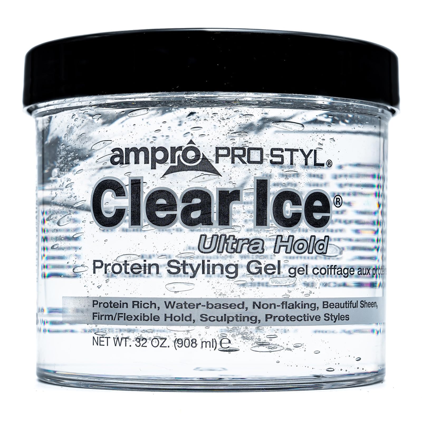 Clear Ice Firm Flexible Holdcalcohol Free 32 Oz