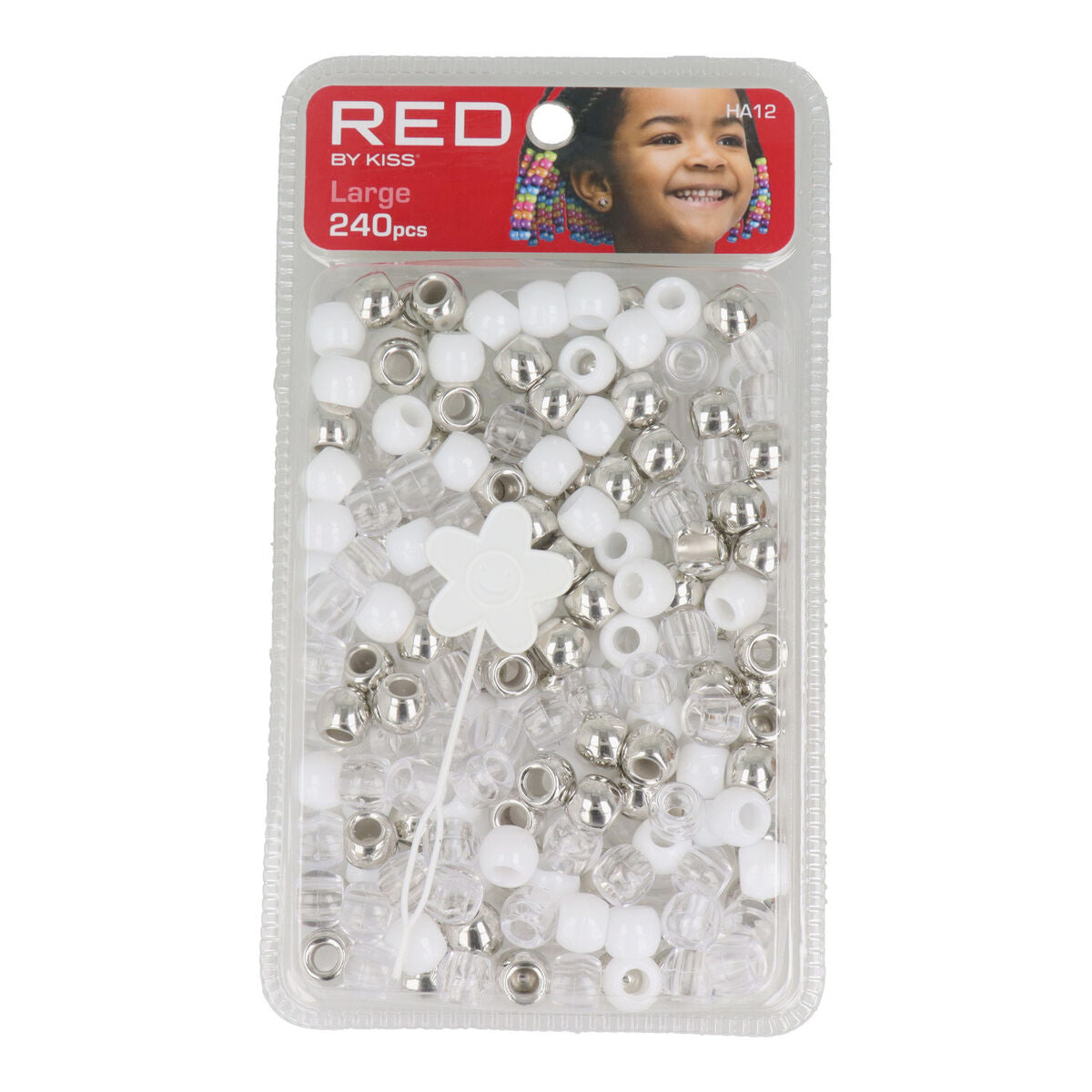 Red Large 240 Beads HA12