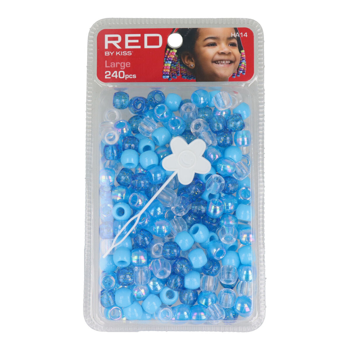 Red Large 240 Beads HA14