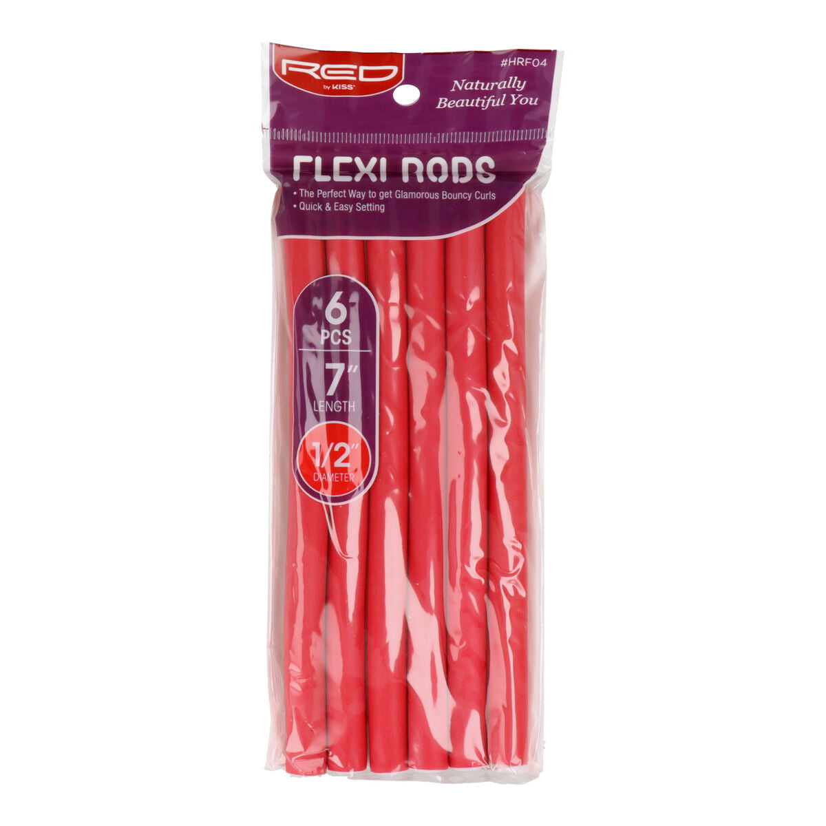 Red By Kiss Flexi Rods 1/2" HRF04