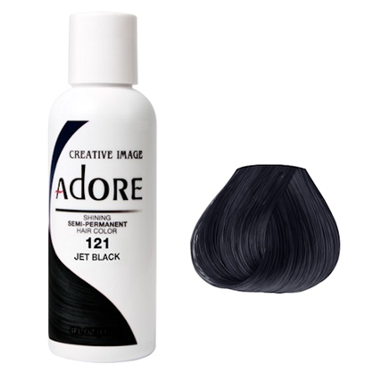 Adore Hair Color 4oz 121 Jet Black