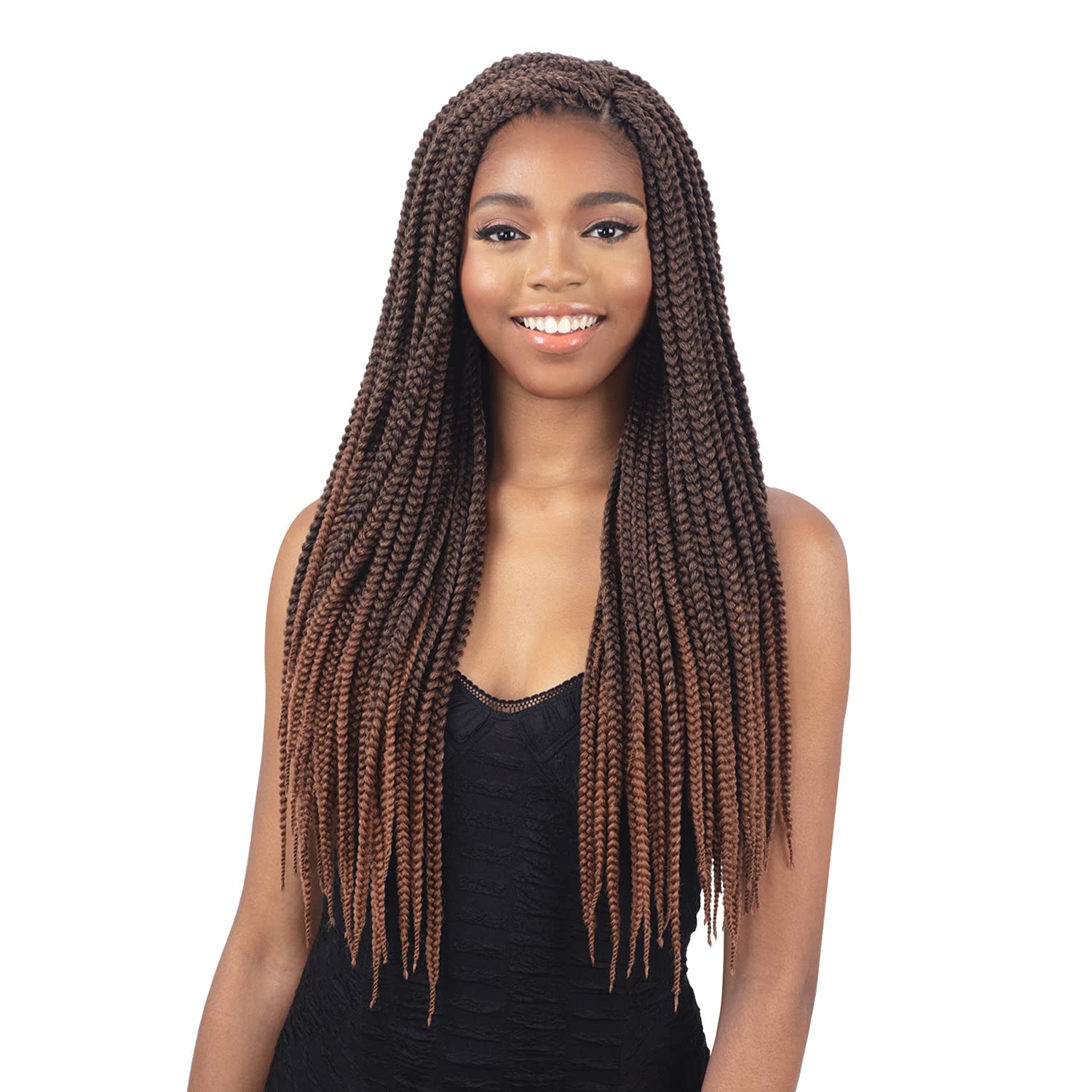 Freetress Braid 3x Individual Box Braid 22" #1B