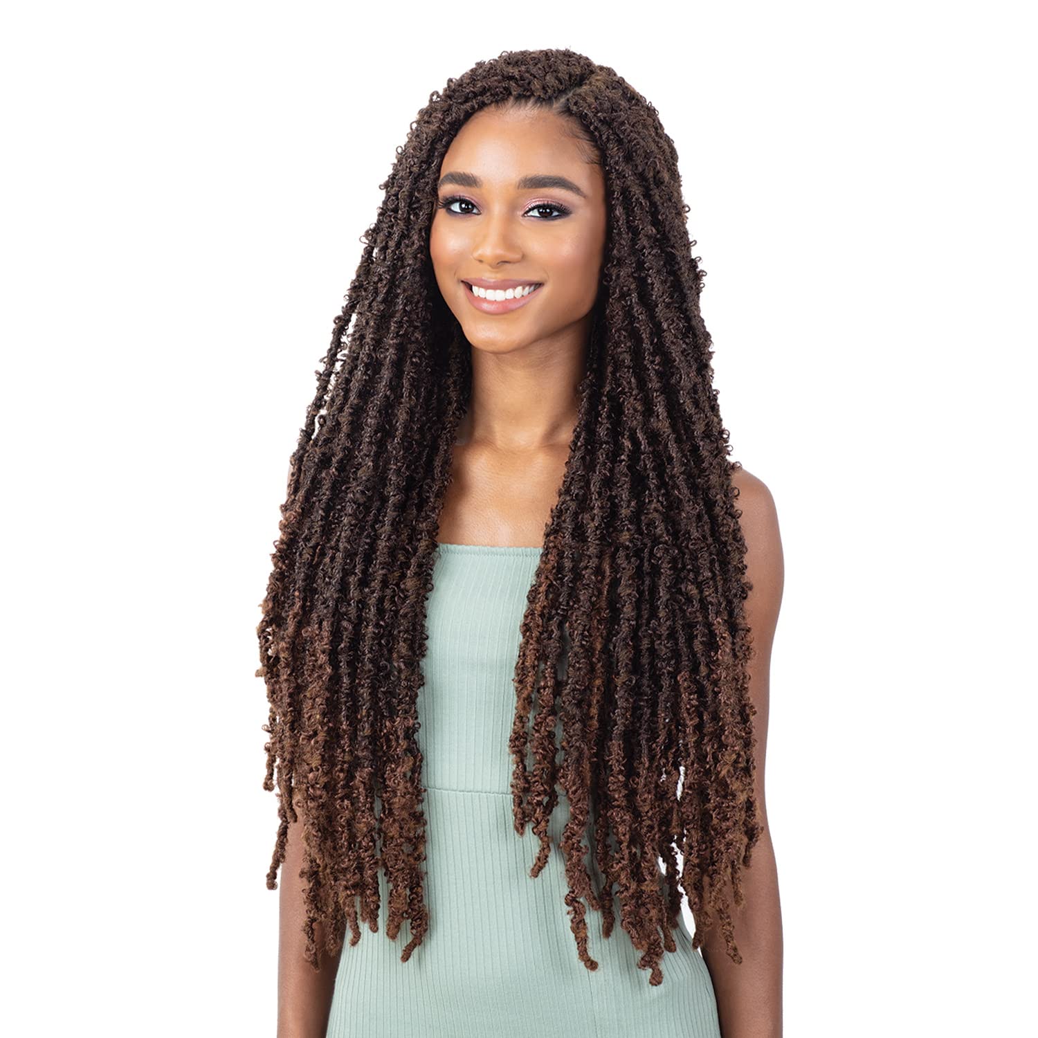Freetress Braid Butterfly Loc 24" #1