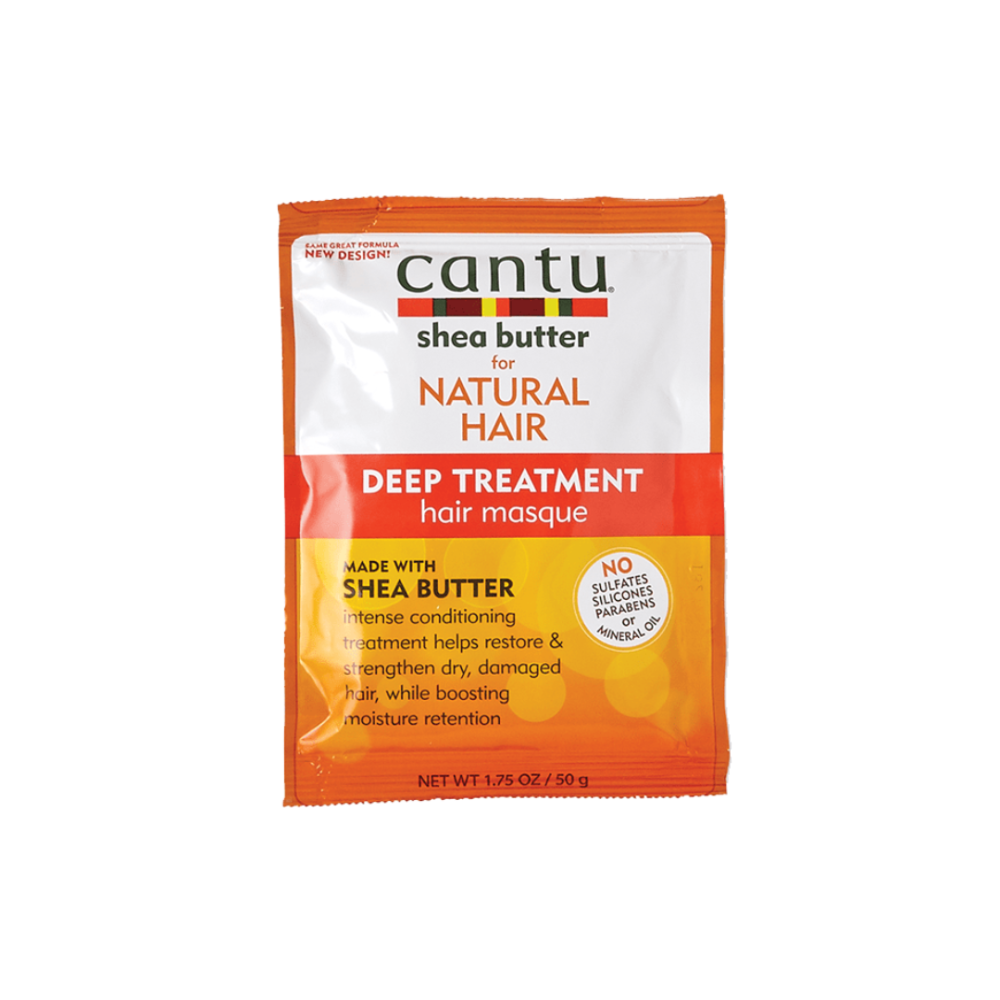 Cantu Shea Buttet Deep Treatment Masque Fir Natural Curls Coils & Waves 1.75oz