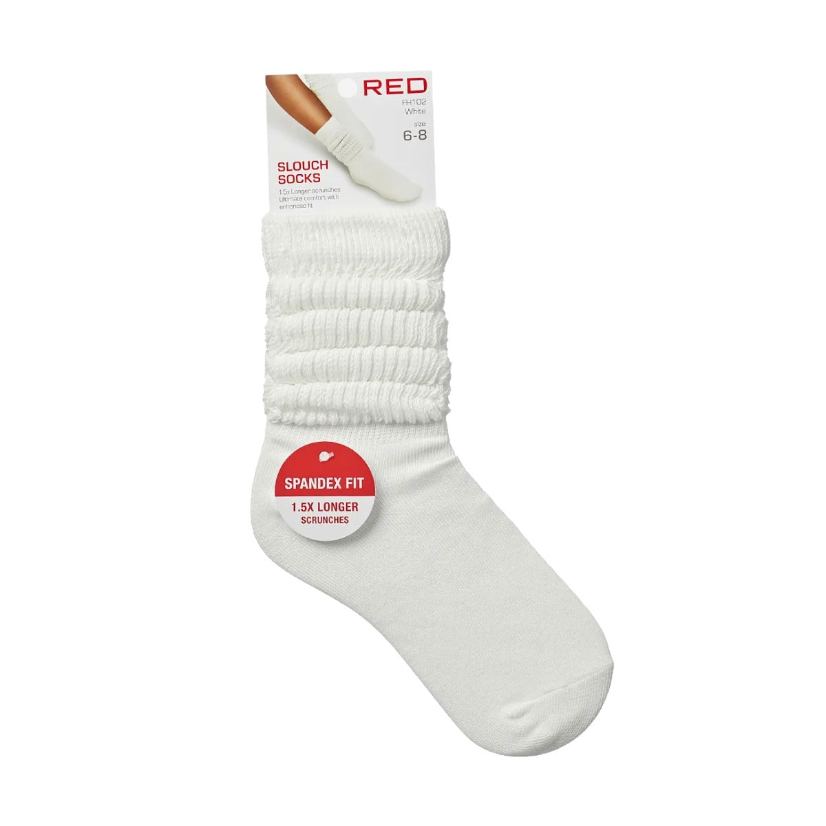 Slouch Socks White
