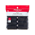 Red 10 Pcs Foam Rollers