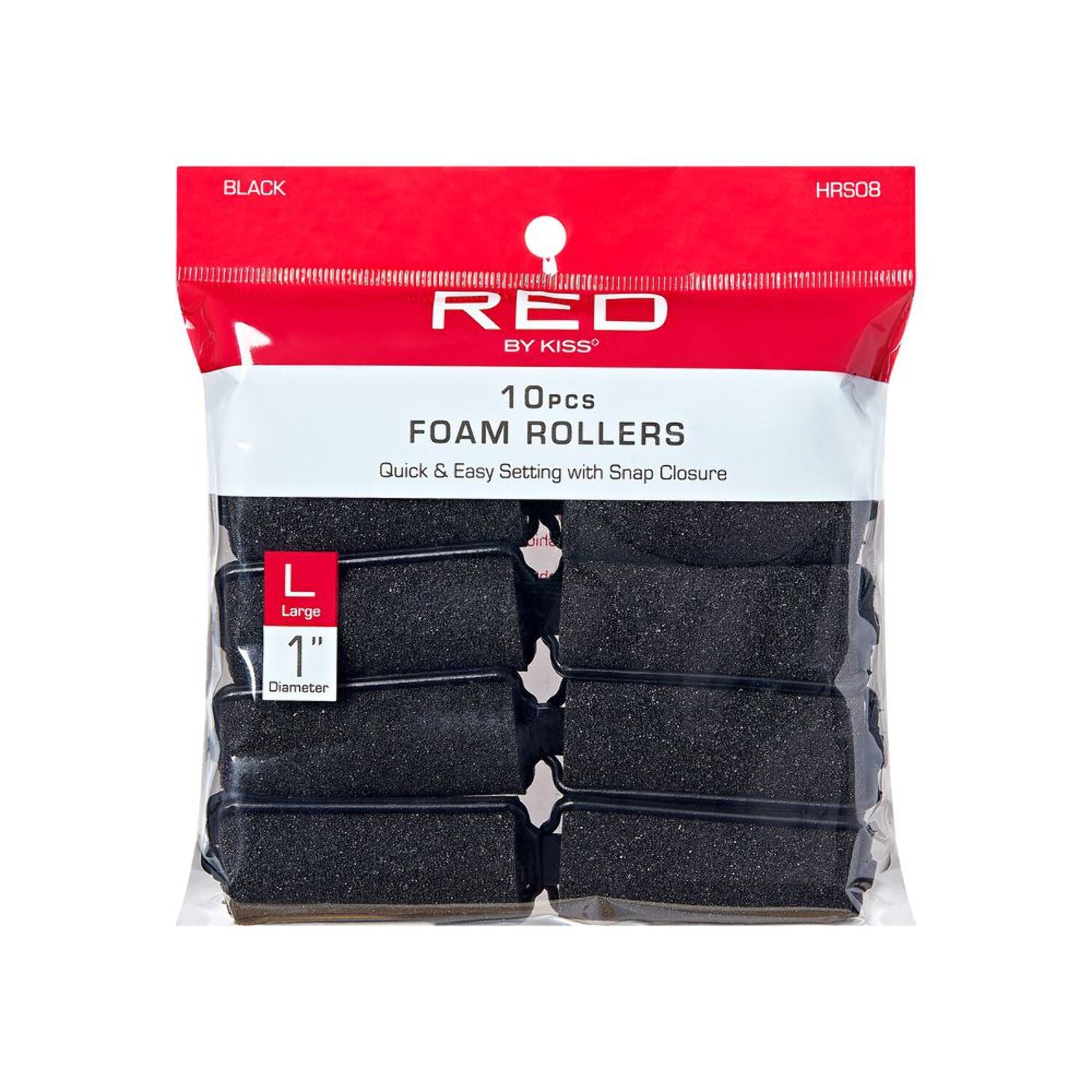 Red 10 Pcs Foam Rollers