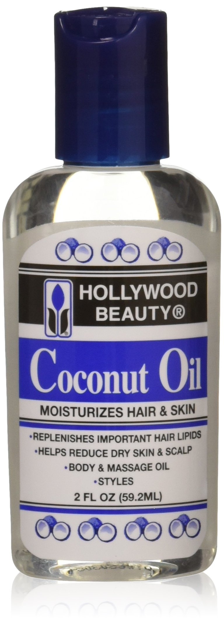 Hollywood Beauty Coconut Oil 2 Oz