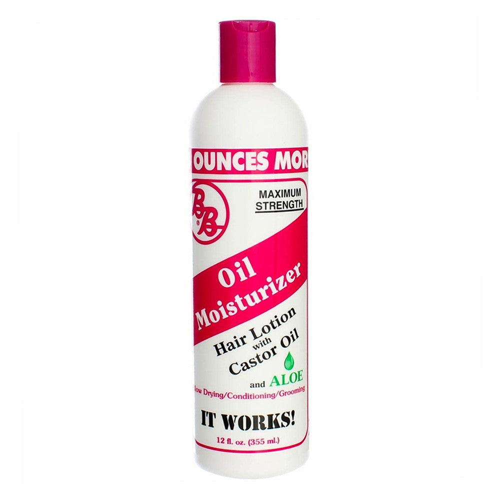 BB Oil Mosturizer Hair Lotion Castor Oil 12 Oz