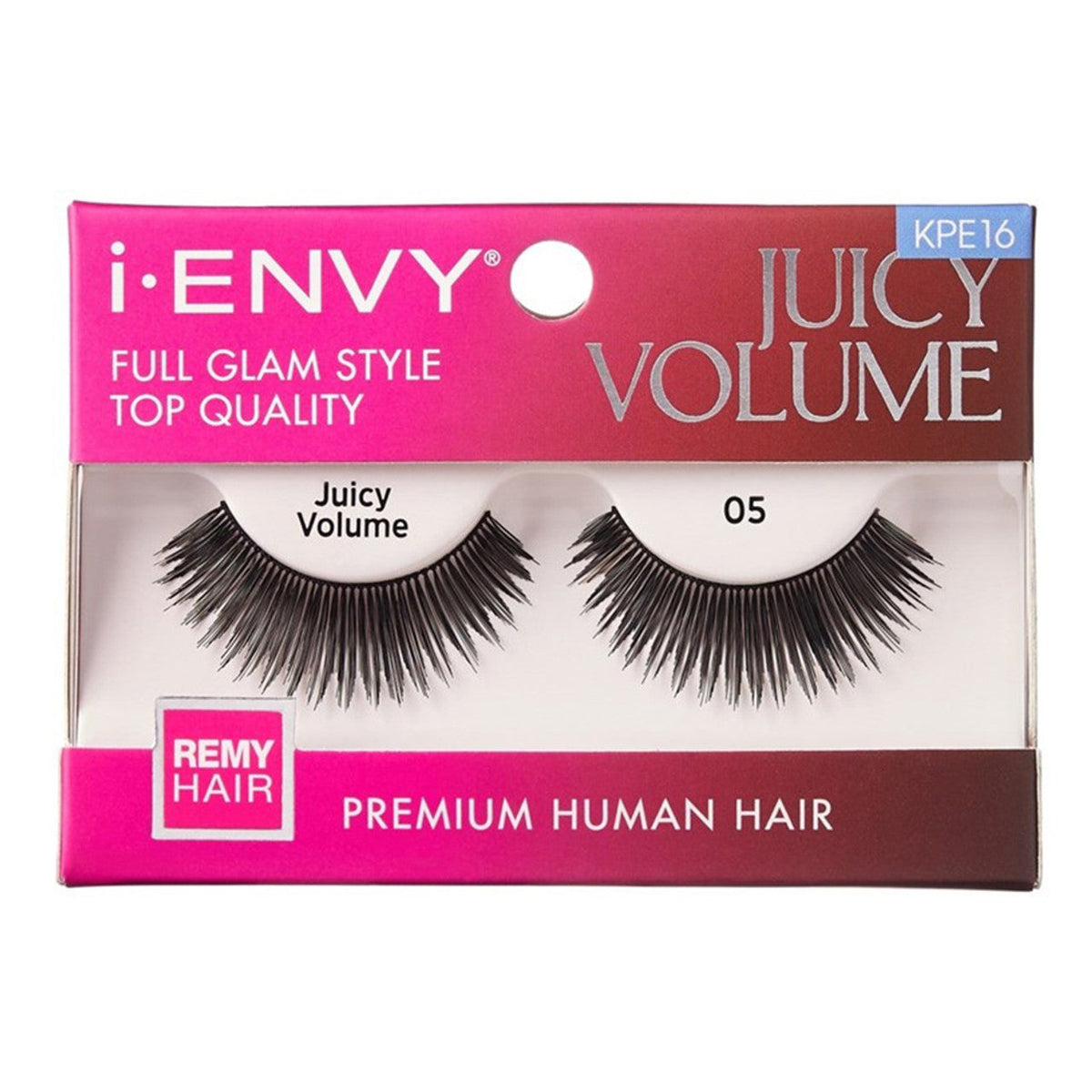 iENVY Kiss Premium Strip Lashes Juicy Volume #05