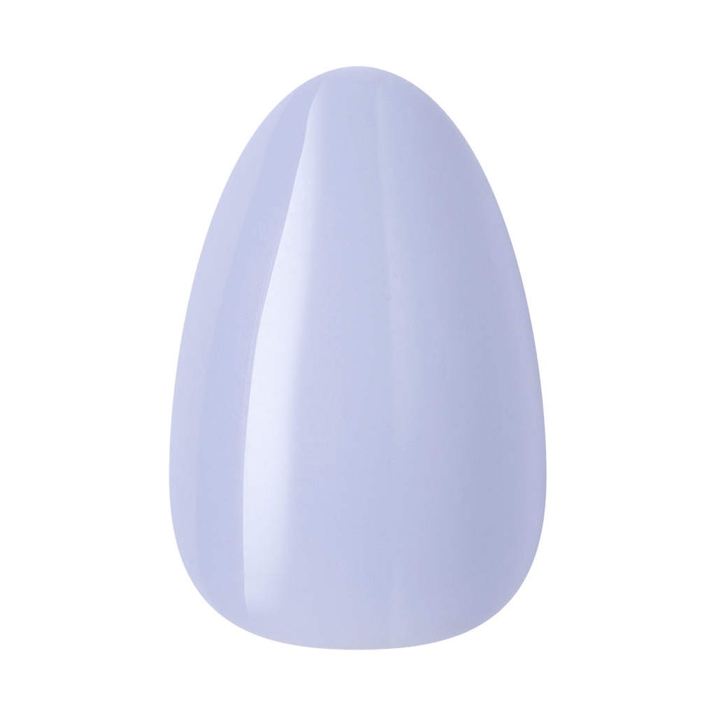 Kiss Core Color Press On Fake Glue Nails - Flee | Solid, Purple, Short, Almond official pack