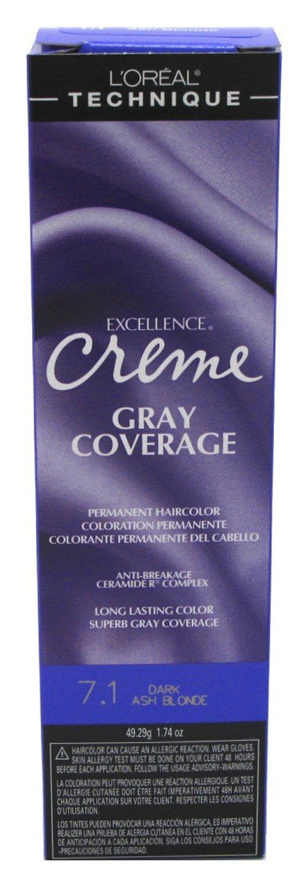 Loreal Technique Gray Coverage 7.1 Dark Ash Blonde