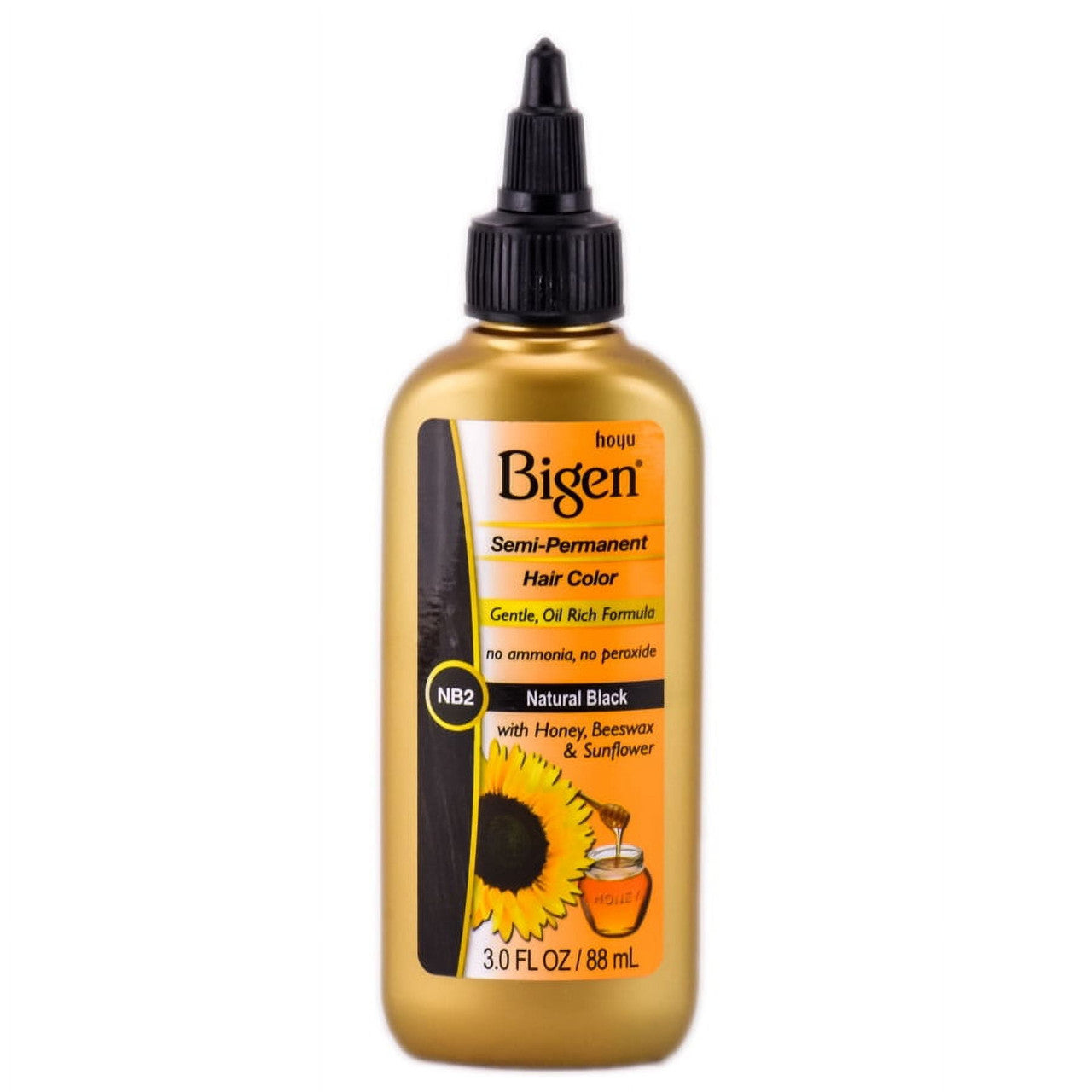 Bigen Semi Permanent Hair Color Natrual Black 3oz