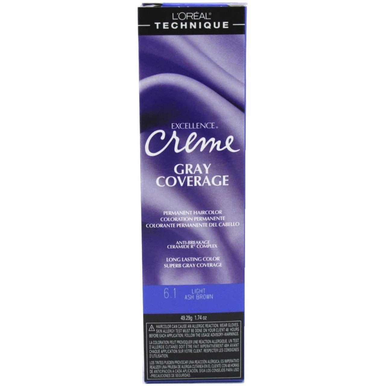 Loreal Technique Gray Coverage 6.1 Light Ash Brown