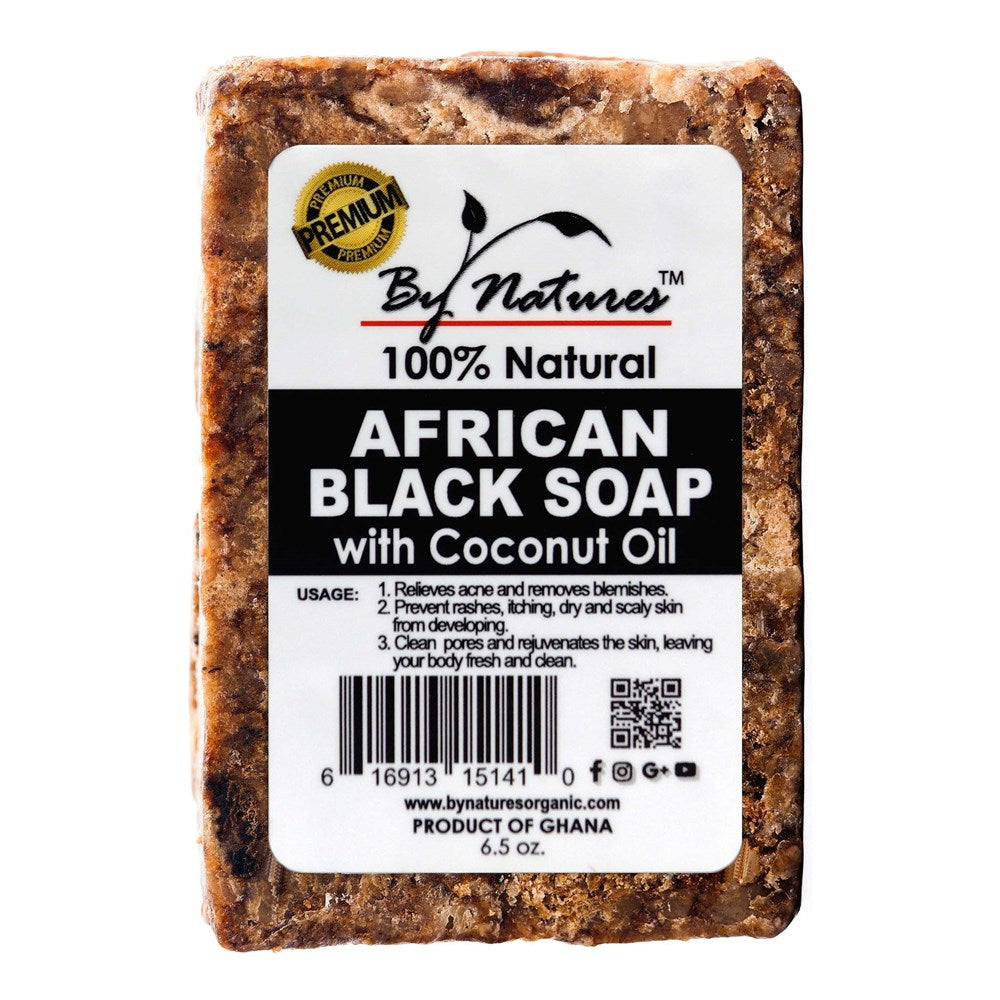 By Nature 100% Natural African Black Soap