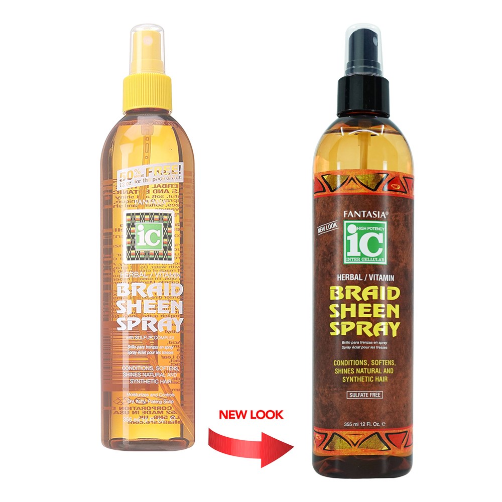 Fantasia Ic Braid Sheen Spray 10 Oz