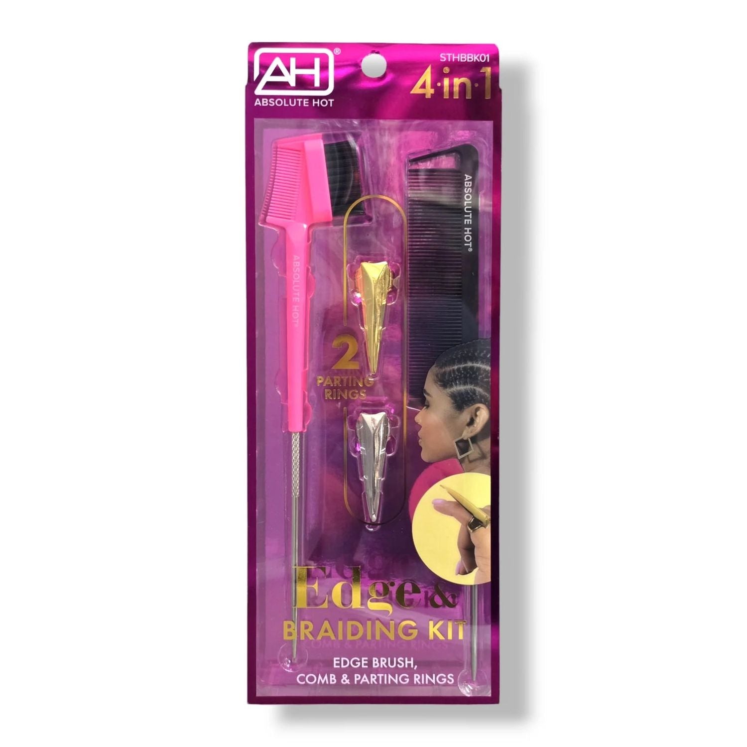 4 in 1 Edge & Braiding Kit
