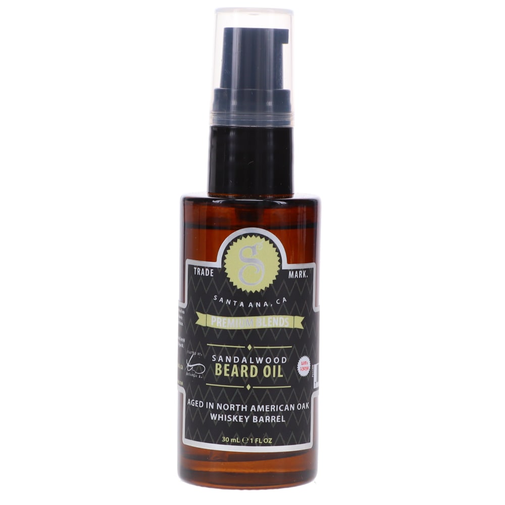 Suavecito Trade S Mark Sandalwood Beard Oil 1 Oz