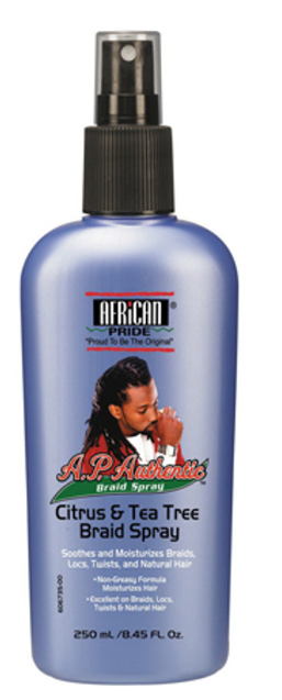 African Pride Citrus & Tea Tree Braid Spray