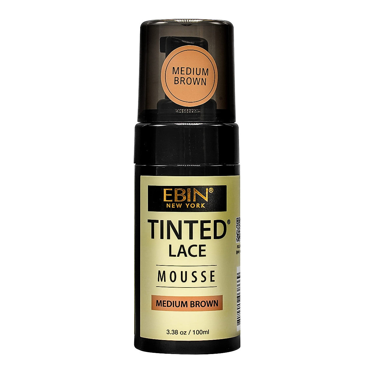 Ebin Tinted Lace Mousse 3.38oz MEDIUM BROWN